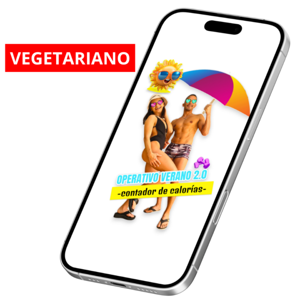 🌞Operativo Verano 2.0-VEGETARIANO-Control de calorías.