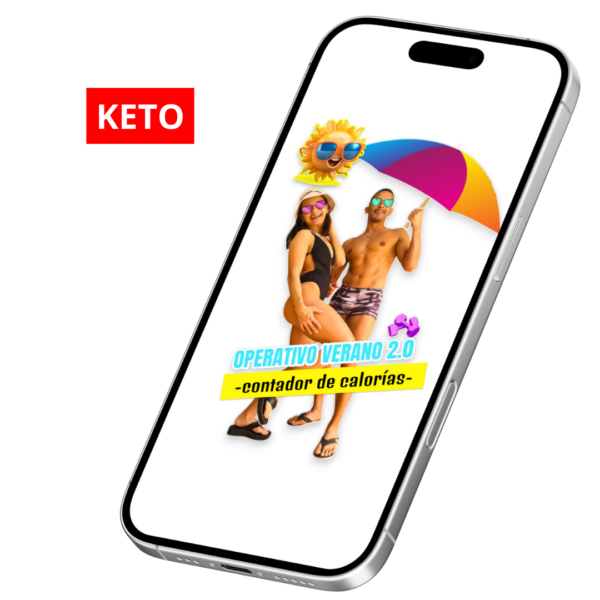 🌞Operativo Verano 2.0-KETO-Control de calorías-