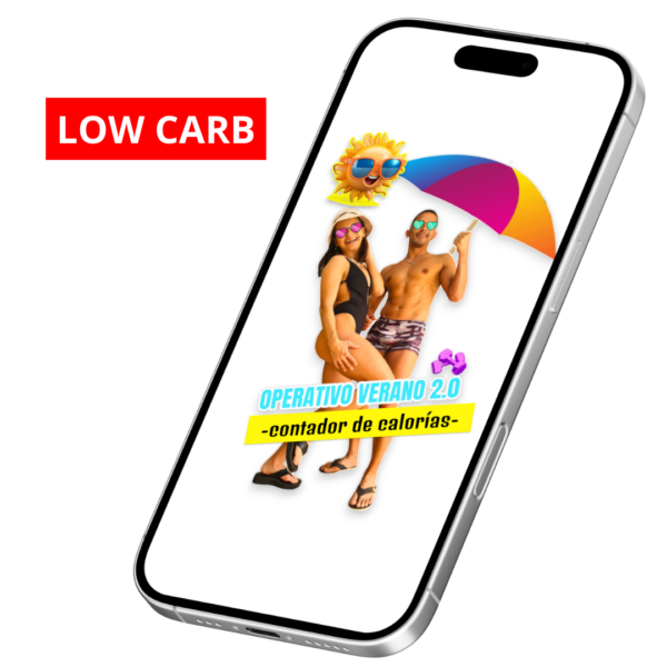 🌞Operativo Verano 2.0-LOW CARB-Control de calorías.